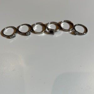 Silpada Stacking Ring - Set of 6, Size 7